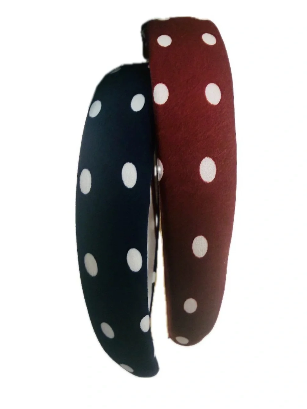 NWT ⚜️🖤⚜️ PIPER K Polka Dot Headband Set of 2